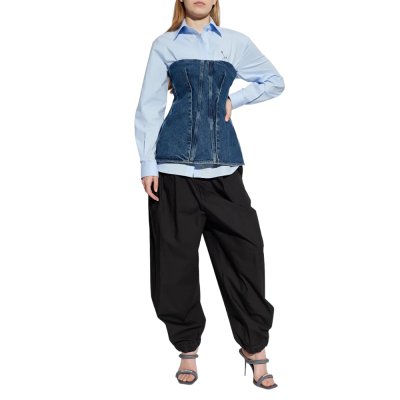 THE PLEATED CUFF TROUSERS